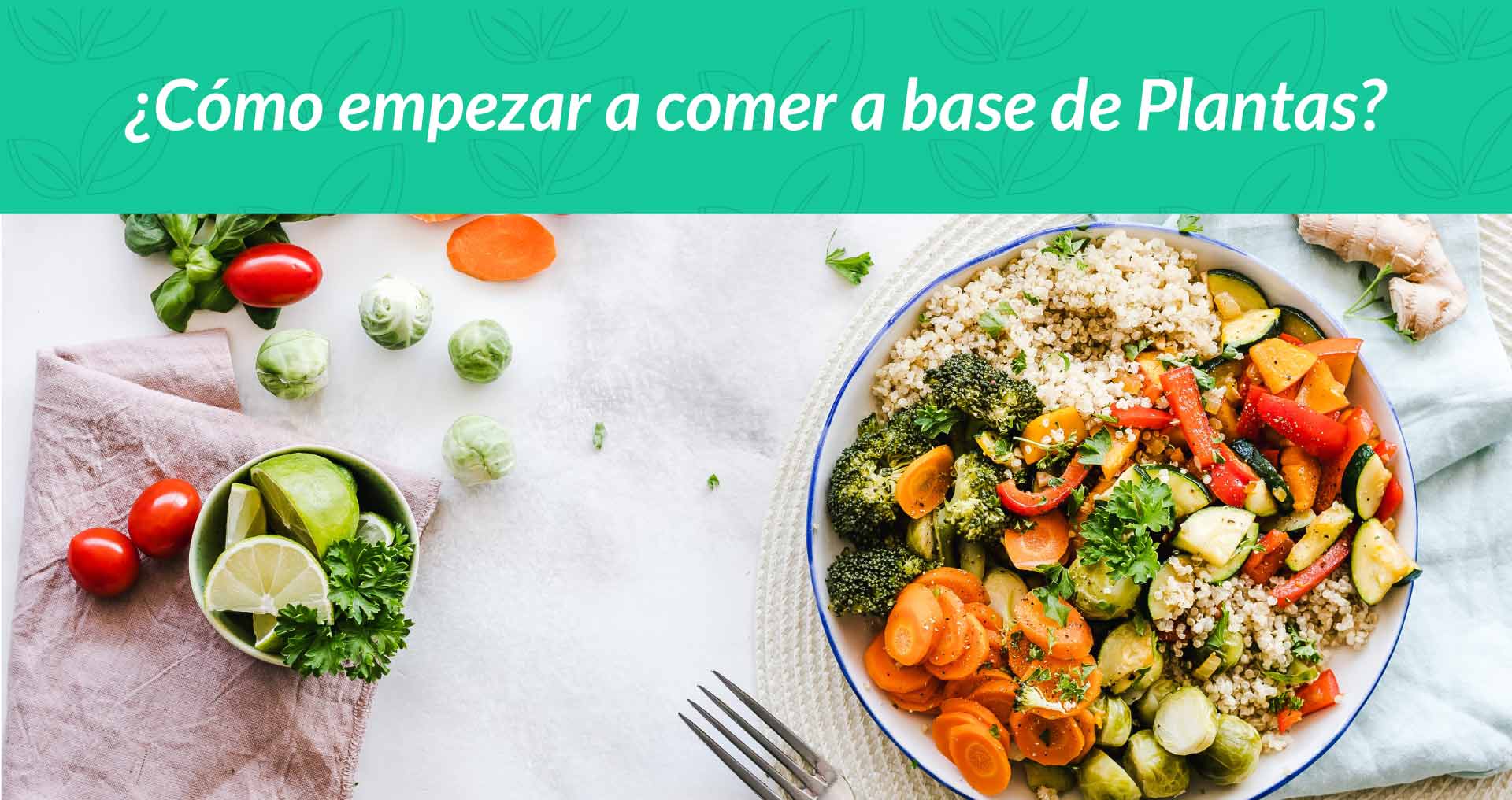 ¿Cómo empezar a comer a base de plantas?