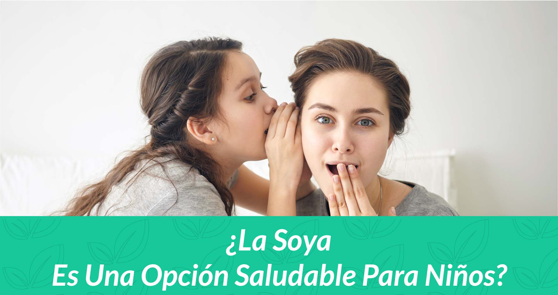 ¿La soya es una opción saludable para niños?