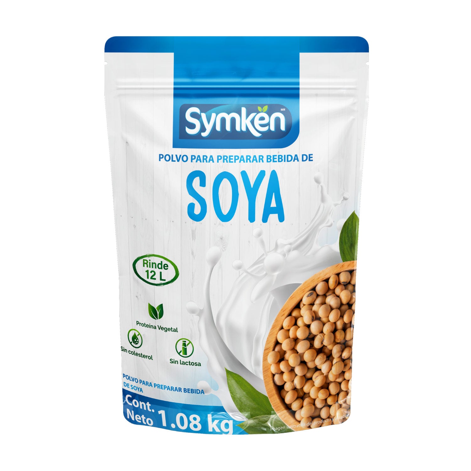 Symkën Soya Natural Bolsa 1,080g
