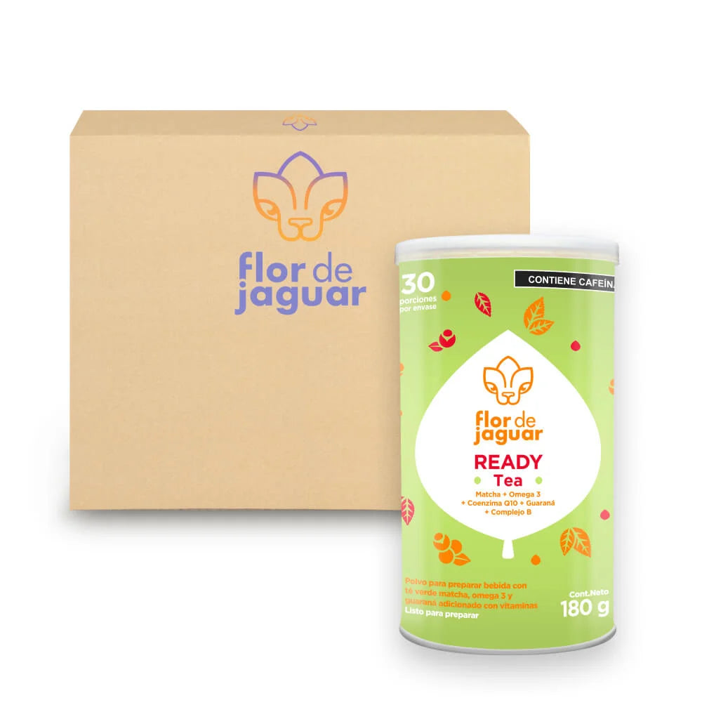 Caja de 20 piezas Flor de Jaguar Ready Tea 180g