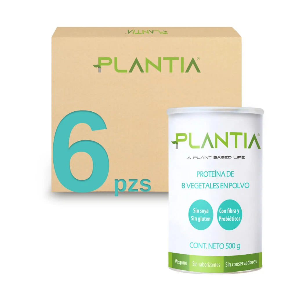 Caja de 6 piezas Proteína de 8 Vegetales 500g