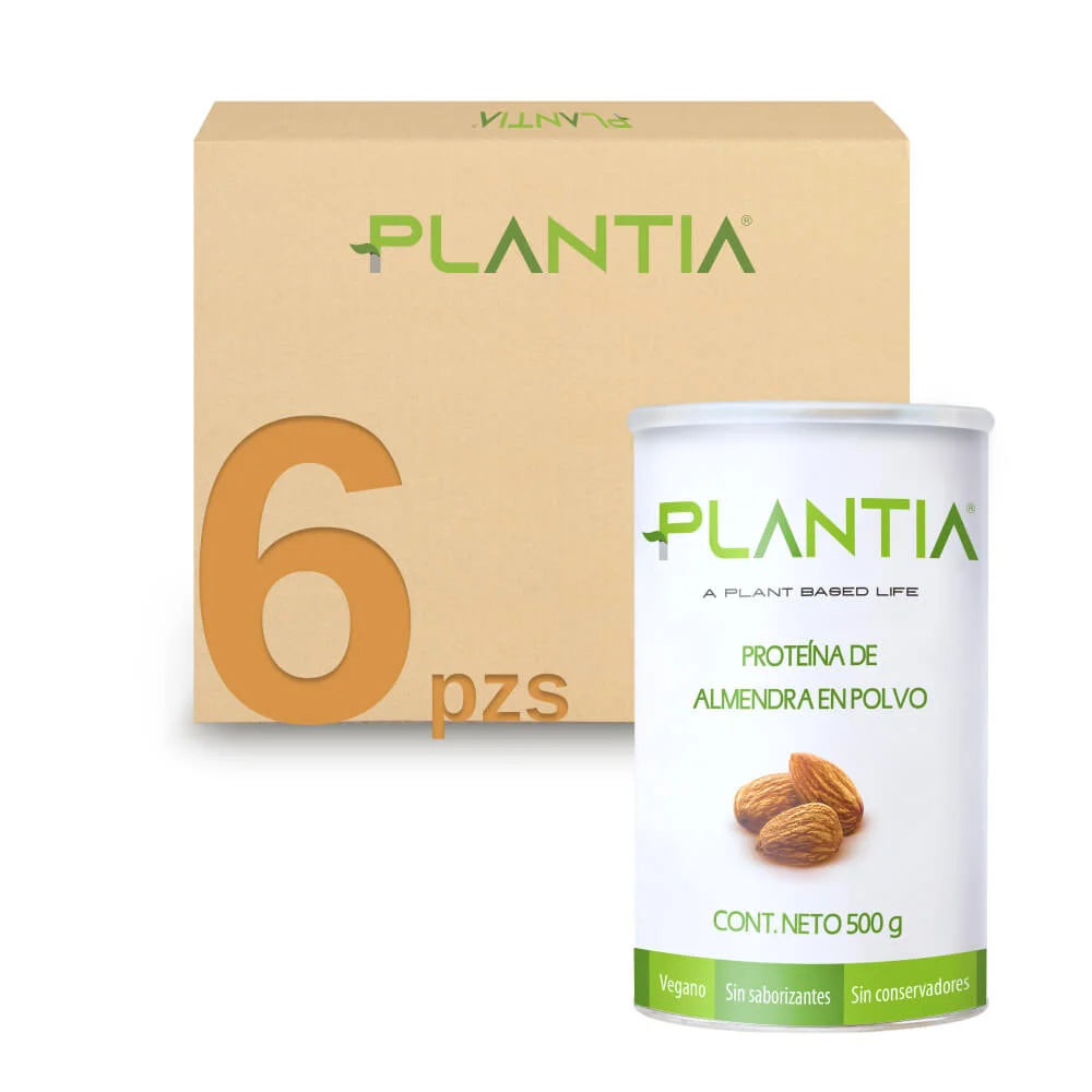 Caja de 6 piezas Proteína de Almendra Orgánica 500g