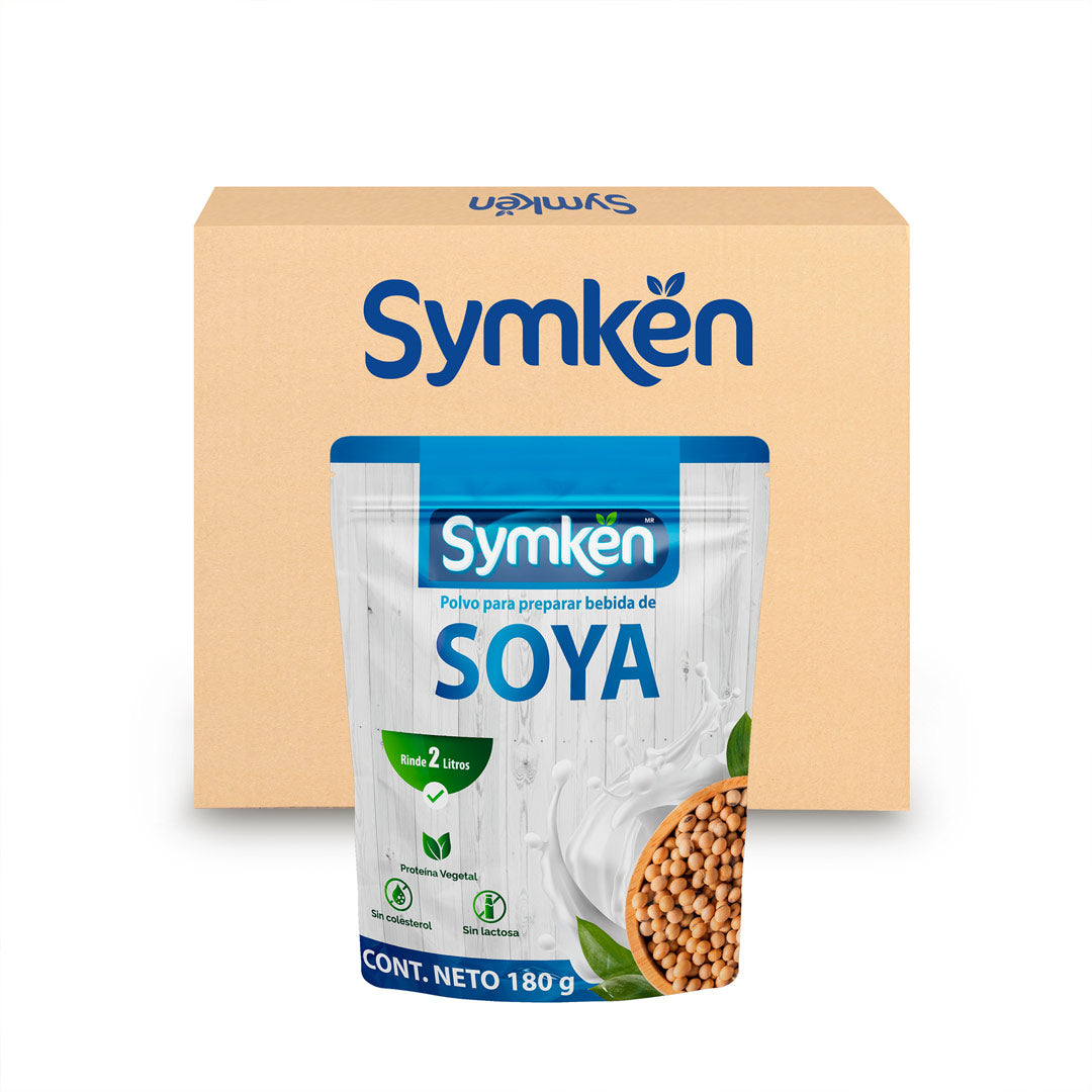 Caja de 50 piezas Symkën Soya Natural 180g | $ 58.90 por pieza
