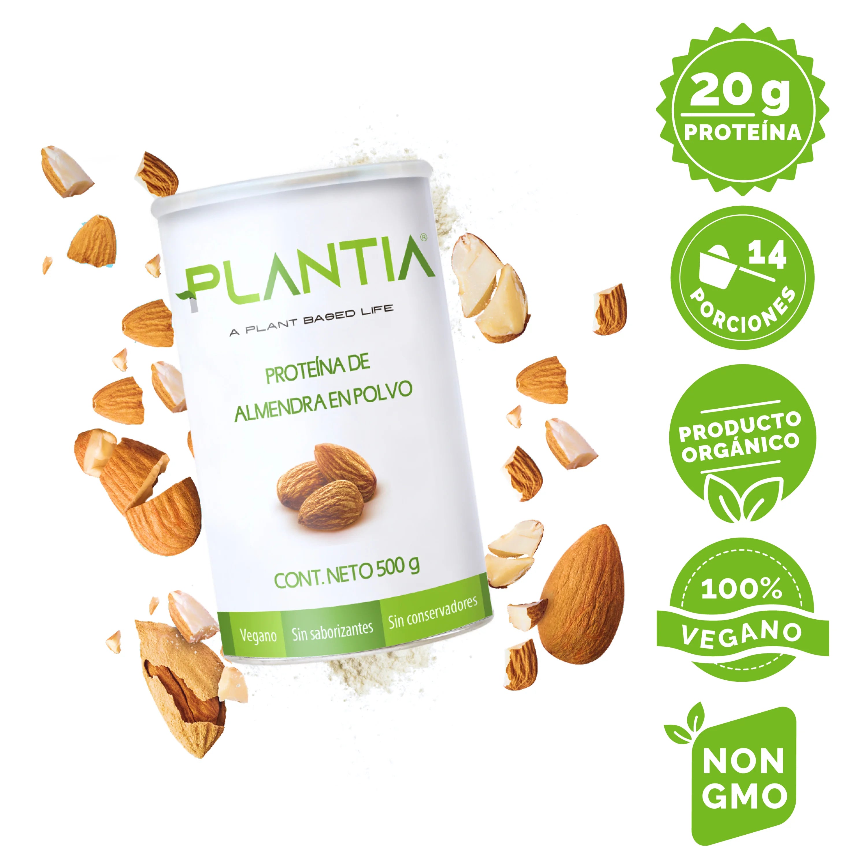 Proteína de Almendra Orgánica 500 g