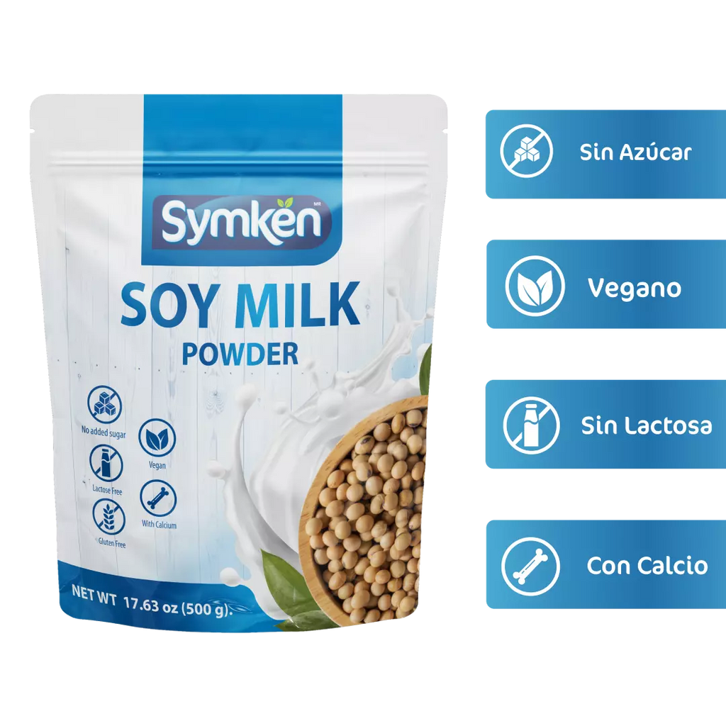 Leche en Polvo de Soya Natural Symken180 g – Vegan Label