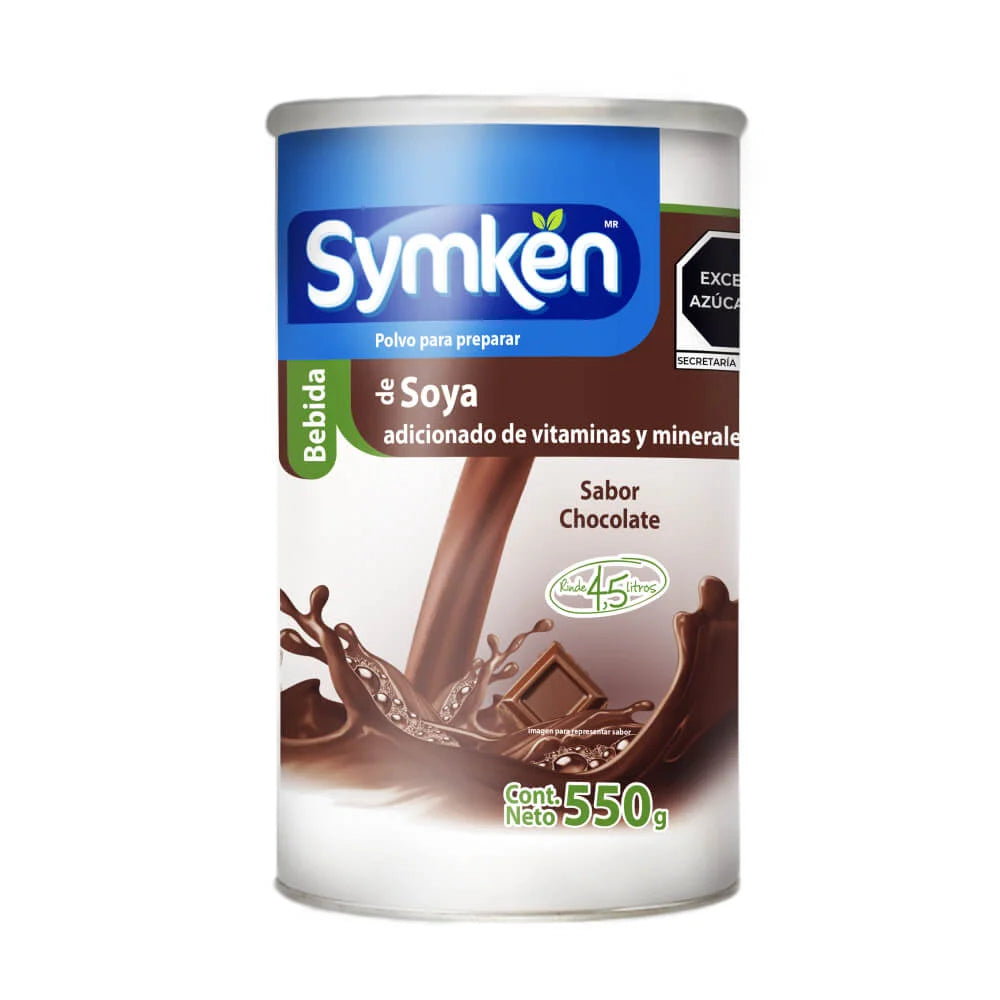 Symkën Soya sabor Chocolate bote 550g