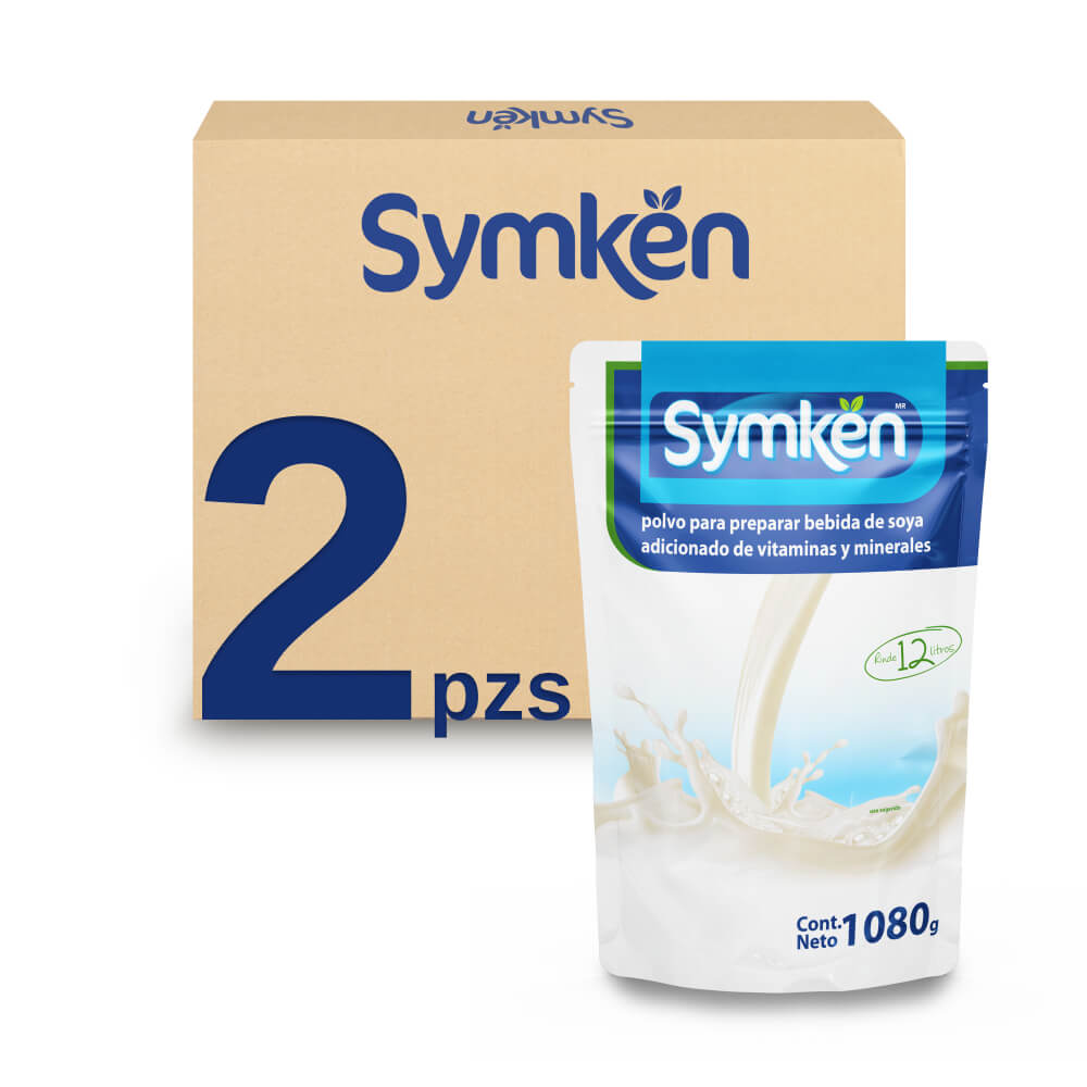 Pack of 2 pieces Symkën Natural soya 1,080g