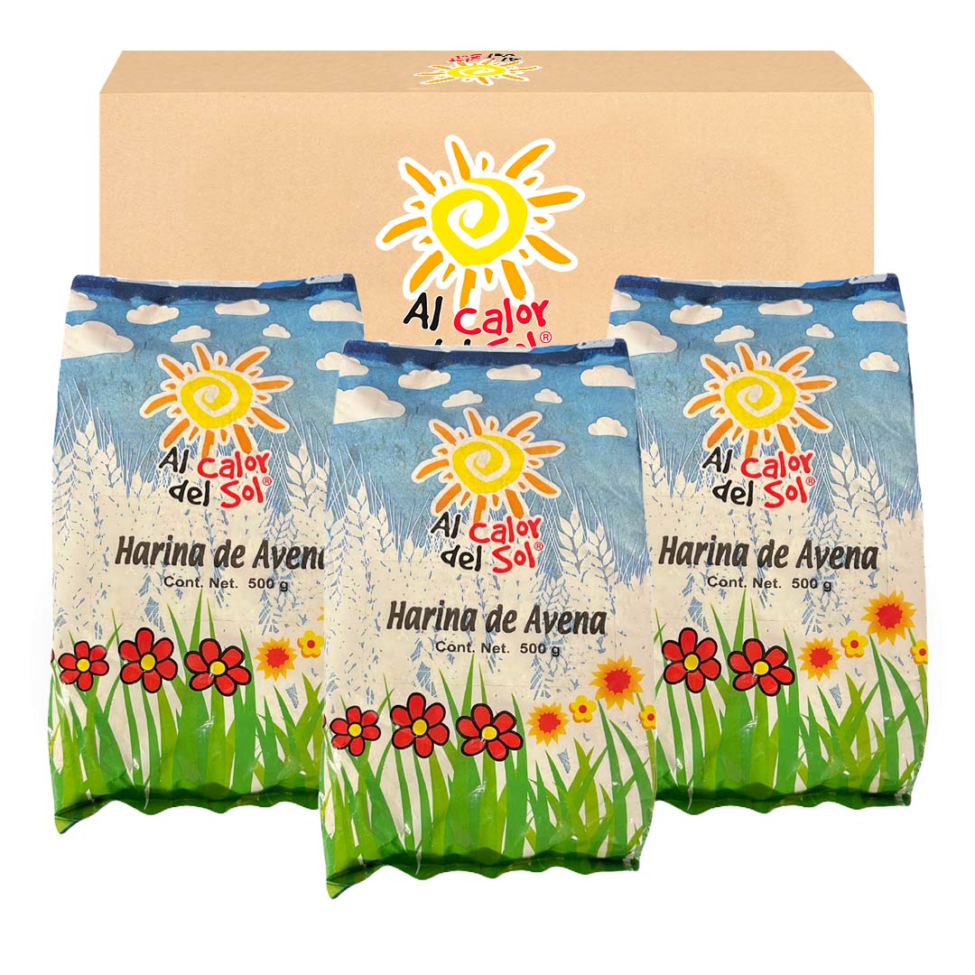 Tri-Pack Harina de Avena 500 g