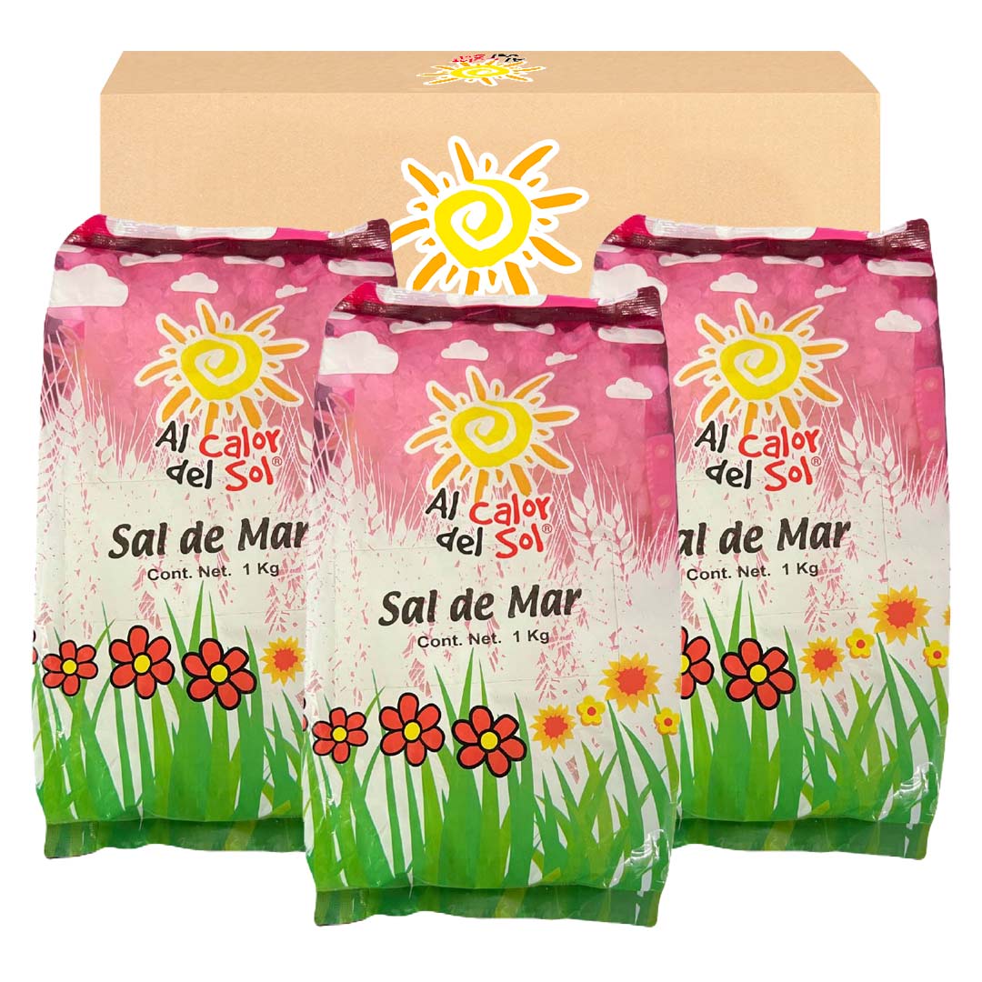 Tri-Pack Sal de Mar 1 Kg