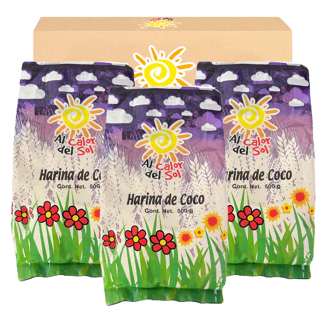 Tri-Pack Harina de Coco 500 g