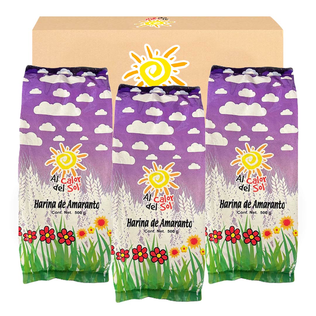 Tri-Pack Harina de Amaranto 500 g
