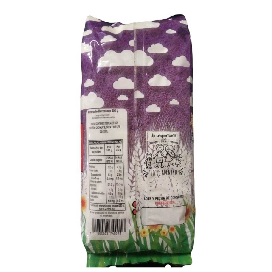 Amaranto Reventado 250 g