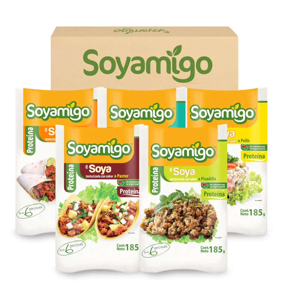 Box of 24 pieces Mix Soyamigo | $ 35 per piece | DOES NOT include steak or hamburger