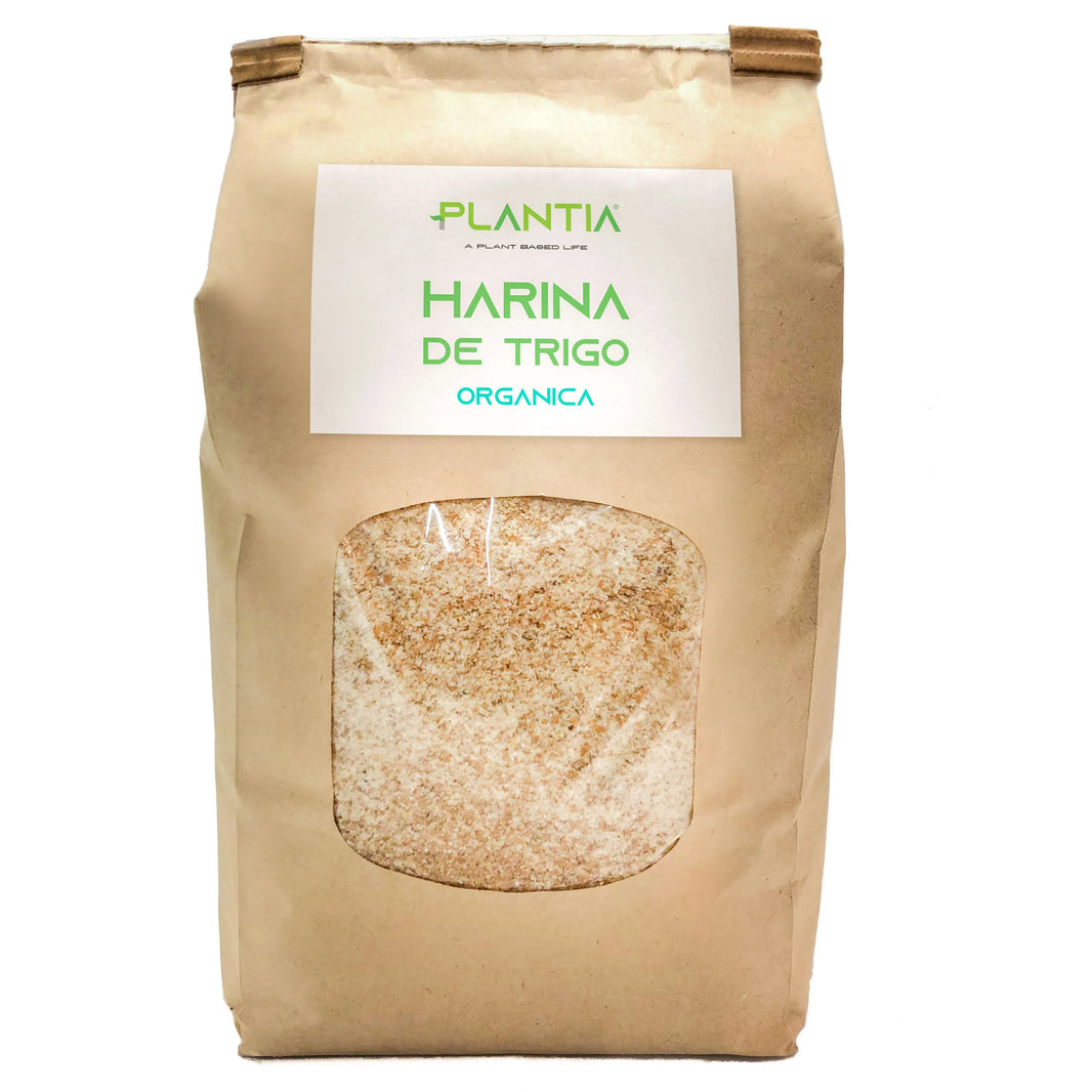 PLANTIA Harina Integral de Trigo Orgánico 1kg