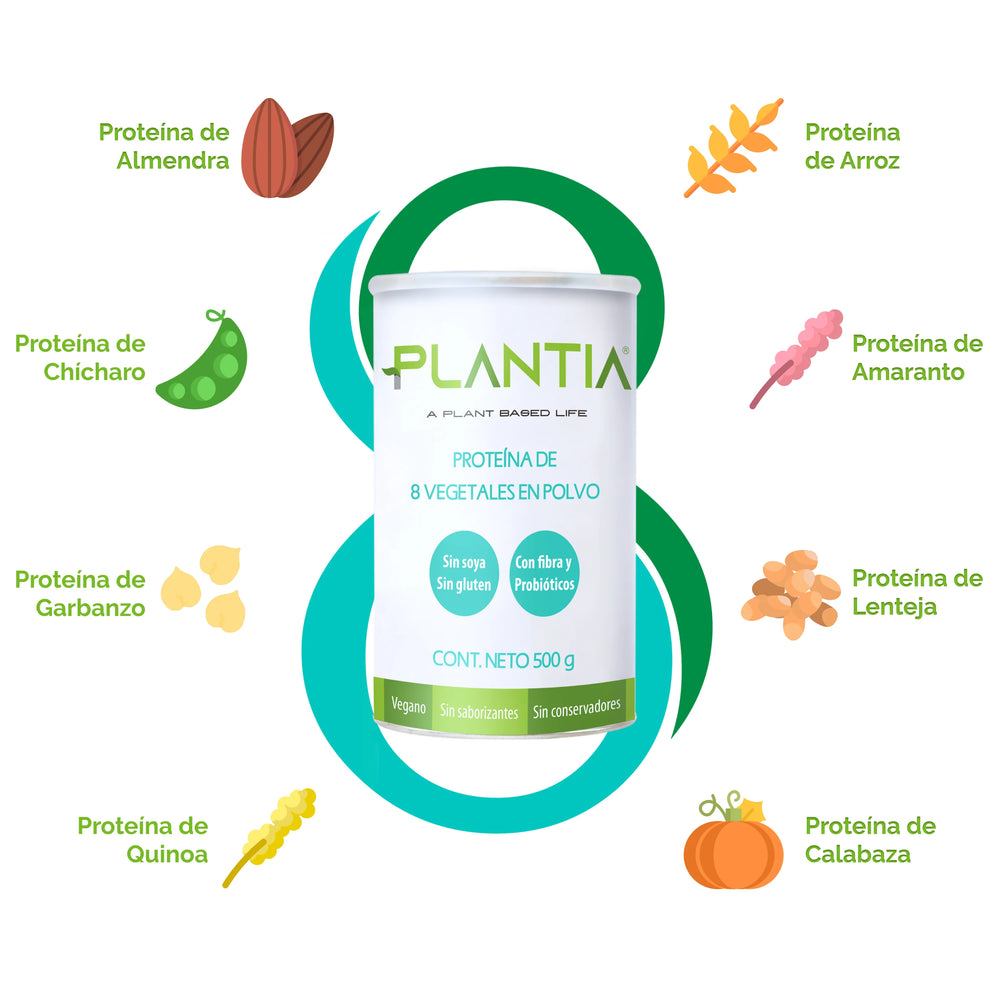 Proteína de 8 Vegetales 500 g 2