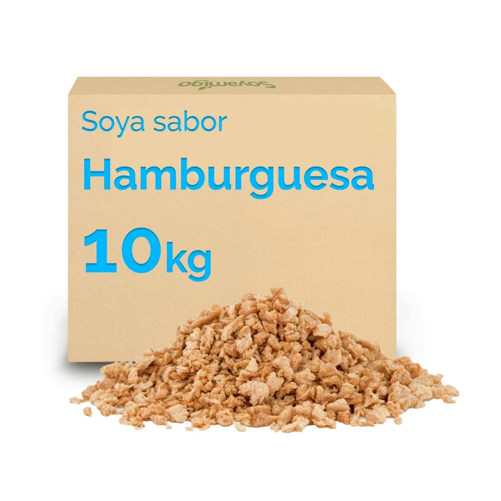 Soya texturizada sabor Hamburguesa 10 kg
