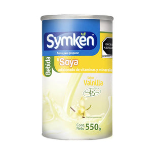 Symkën Soya sabor Vainilla bote 550g